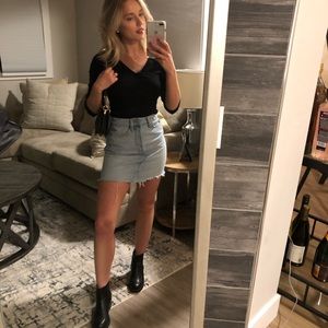 High waisted Denim Skirt 💙